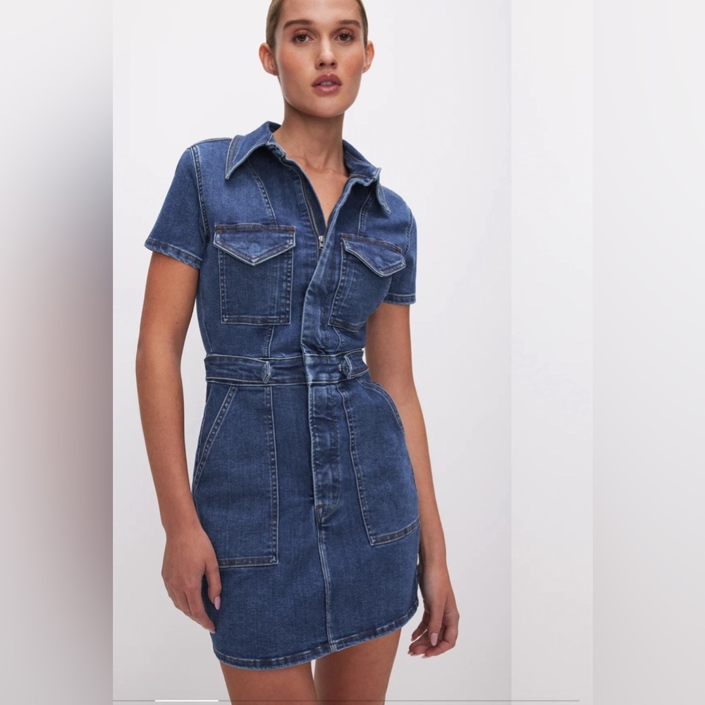 NWT Good American Fit For Success Mini Dress - Fits Like XS